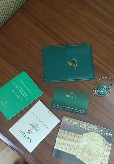 toy watch black: Məhsul: Rolex qol saatı (qara) Xüsusiyyətlər: - Korpus və qolbaq — 4