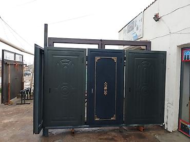 dəmir şifer: Metal qapılar – fərdi hazırlanma - Material: qalın metal/profil — 4