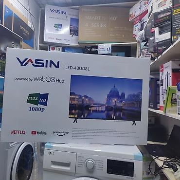 Телевизоры: 🔥🔥АКЦИЯ ‼️👍🔥 У нас самый низкий цены. Акция!!! Ясин 43 дюм диагонал — 5