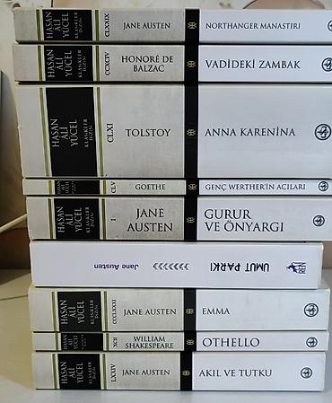 Bədii ədəbiyyat: Hasan Âli Yücel Klasikler Dizisi – 9 kitablıq paket (Türk dilində) — 1