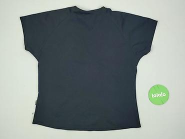 czarne dresy: T-shirt damski, rozmiar XL — 3