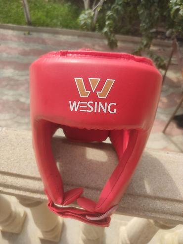 qulaq piercing: WESING döyüş dəbilqəsi – qırmızı rəng TƏZƏDİ - Nə üçün: boks — 1