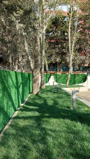 Bağ və bostan üçün digər məhsullar: Yaşıl dekorativ hasar-çim çit-setka qazon. Şirkətimiz tərəfindən — 30