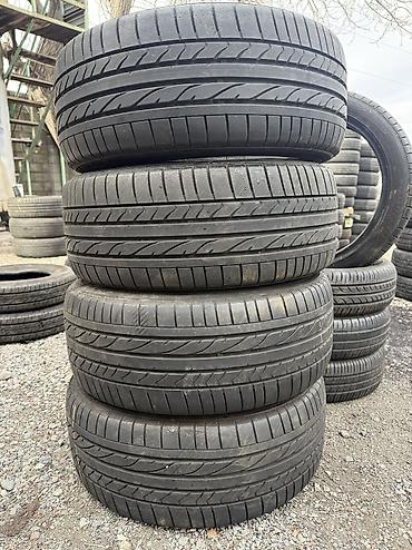 crow: Шины 225 / 45 / R 18, Лето, Б/у, Комплект, Легковые, Япония, Bridgestone — 1