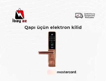 Qapı üçün elektron kilidQapı üçün Elektron Kilid (qızılı və gümüşü) –