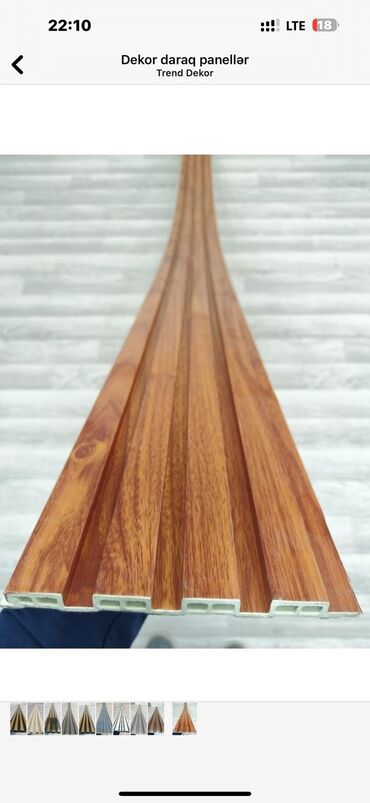 Daraq panellər: Dekor daraq panellər – interyer üçün dekorativ divar örtüyü Məhsul — 3