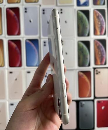satılan telefonlar: IPhone 11, 128 GB, Ağ, Zəmanət, Simsiz şarj, Face ID — 4