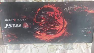 MSI Gaming pad 2Xl yuyulub temiz 5 azn 20 ededdir lalafo.az -da MSI Gaming pad 2Xl yuyulub temiz 5 azn 20 ededdir