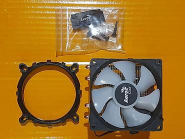 Системы охлаждения: Система охлаждения, Новый, AeroCool, Кулер, Для процессора, Для ПК — 6