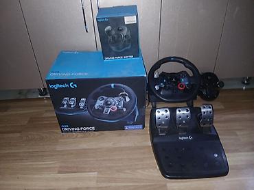 ucuz direksiyon seti: Logitech G29 Driving Force sükan dəsti və Driving Force Shifter - — 2