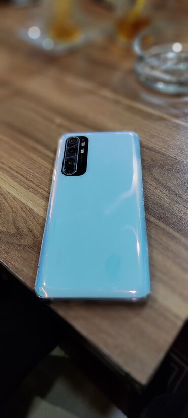 mi̇ 10 t: Xiaomi Mi 10 Lite 5G, rəng - Ağ, 
 Barmaq izi, Face ID