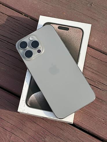 IPhone 16 Pro Max, 256 GB, Desert Titanium, Face ID, Simsiz şarj, Sənədlərlə lalafo.az -da IPhone 16 Pro Max, 256 GB, Desert Titanium, Face ID, Simsiz şarj, Sənədlərlə