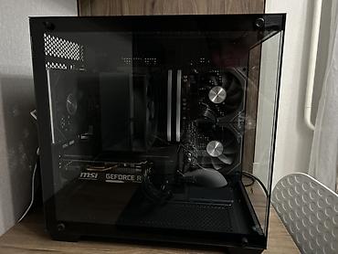 Настольные ПК и рабочие станции: Кейс AOC 391+3FANS вместе с материнкой B550 M K gigabyte и блоком — 1