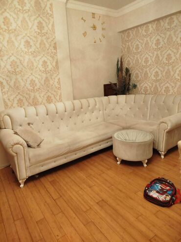 2 ci el kunc divan: Künc divan, İşlənmiş, Bazasız, Çatdırılma yoxdur
