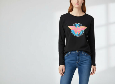 koszulka stussy z sercem: Wonder Woman, Футболка жіноча, розмір S на lalafo.pl koszulka stussy z sercem: Wonder Woman, Футболка жіноча, розмір S