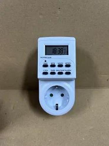 Utičnice: Digitalni nedeljni tajmer – utičnica sa LCD ekranom - Tip: digitalni — 6