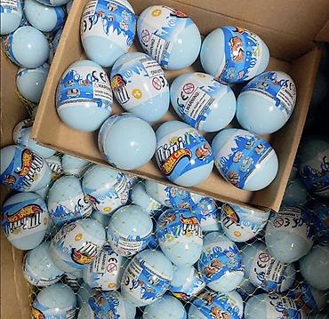 will kinder joy: Məhsul: Mini Model Car sürpriz yumurcaqları - Qablaşdırma: Açıq-mavi — 1