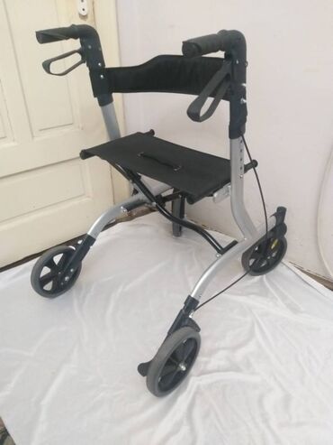 Hodalice, štake, štapovi za hodanje, kolica za hodanje: Nemacka aluminijumska hodalica-setalica, sa 4 tocka, marke ROLLATOR — 7