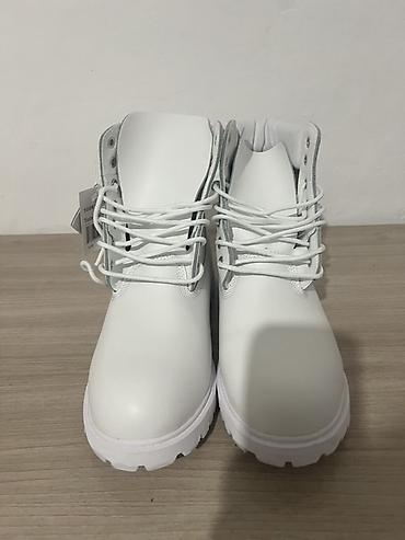от 46: Мужские ботинки, 46, Timberland, Новый, цвет - Белый, Самовывоз — 2