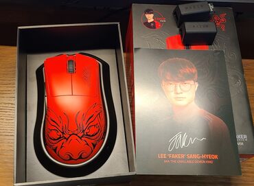 акустические системы razer колонка банка: Razer DeathAdder V3 Pro Faker Edition + HyperPolling Dongle (полный