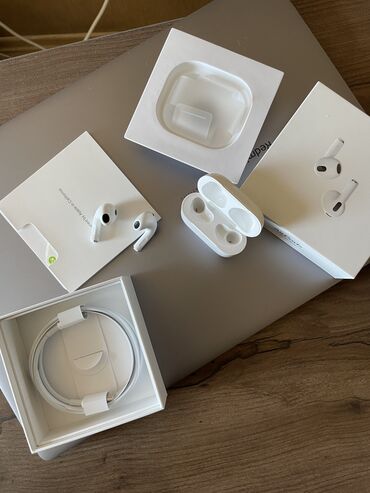 Наушники: Apple Airpods 3 оригинальные, почти новые, использовал одну неделю