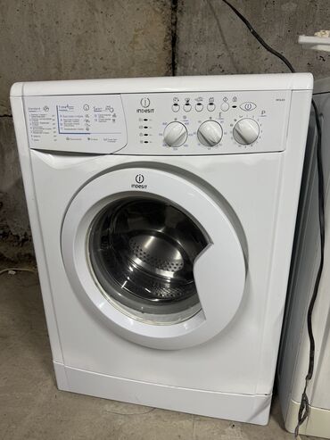 Стиральные машины: Стиральная машина Indesit, Б/у, Автомат, До 6 кг, Компактная — 9
