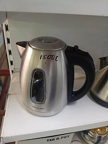 vitek vt 1468 bd: Электрический чайник Vicalina - Корпус из нержавеющей стали с окнами — 1