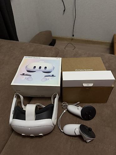 VR көз айнек: Продаю очки виртуальной реальности Meta Quest 3 - пользовались — 3