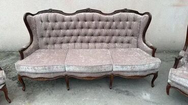 Stilske garniture: Stilska garnitura - trosed i dve fotelje - KAO NOVA 🛋️✨ Trosed sa dve — 13