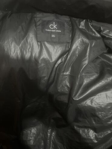 Куртки: Мужская куртка, 4XL (EU 48), Calvin Klein, Б/у, цвет - Черный, Самовывоз