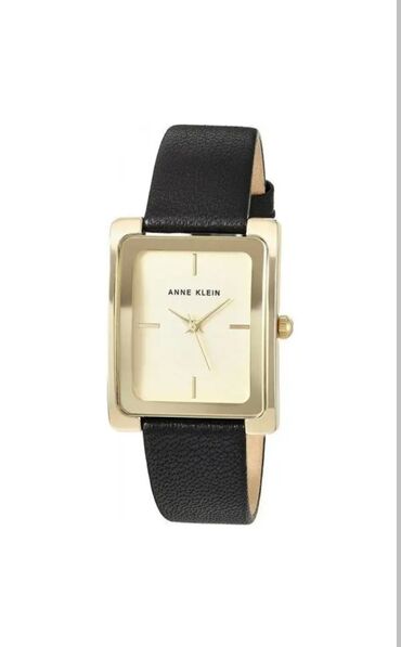 al harameen часы: AK/2706CHBK. Женские прямоугольные часы Anne Klein New York