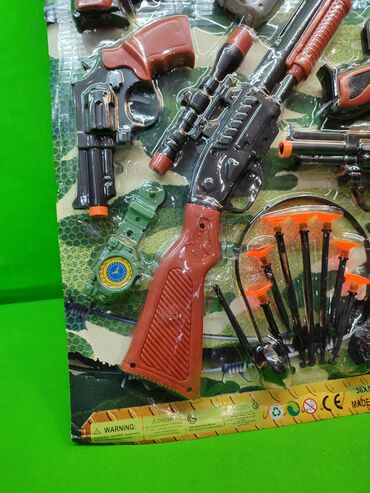 Игрушки: Оружие детский набор игрушек в ассортименте🔥 Комплектация товара — 10