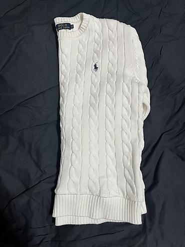 polo assn: Sviter, Ralph Lauren, XL, rəng - Ağ — 1