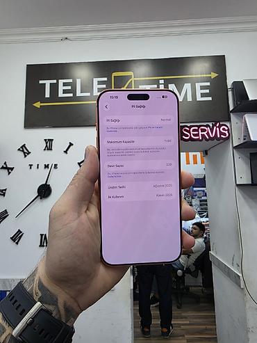 irşad electronics iphone: IPhone 17 Pro Max, 256 GB, Narıncı, Zəmanət, Face ID, Sənədlərlə — 2
