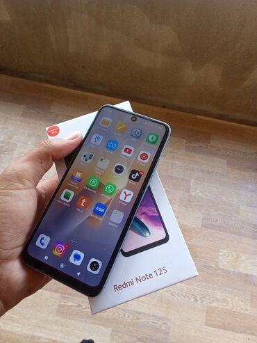 xiaomi 12t: Xiaomi 12S, 256 GB, rəng - Göy, 
 Sensor, Barmaq izi, İki sim kartlı