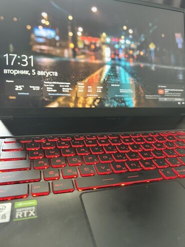 арзан ноутбуктар: Ноутбук, MSI, 8 ГБ ОЗУ, Intel Core i5, 15.6 ", Б/у, Игровой, память SSD