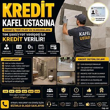 plitələr: Kafel ustası Bütün kateqoriyalar • Xidmətlər və biznes • Təmir və — 1