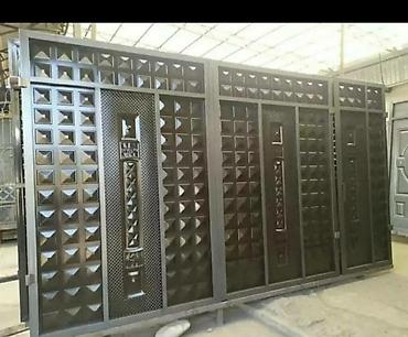 Распашные ворота: Ворота, распашные откатные, металл Россия гарантия качества — 23