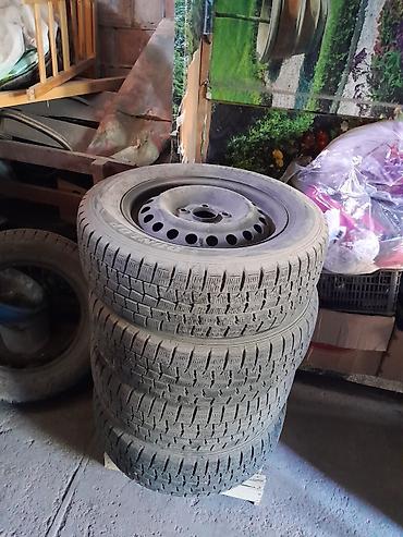 15 disk type 1: Комплект зимних шин Dunlop на штампованных дисках - Размер: 195/65 — 2