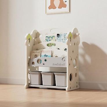 ormari po meri ikea: Polica za knjige i igračke „Drvce“ Feelkids – bela Opis: - Moderan i — 1