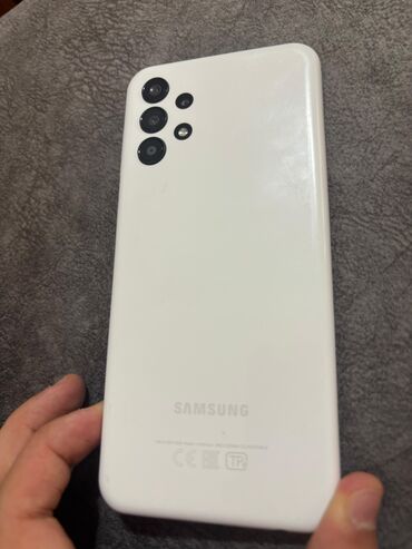 Samsung: Samsung Galaxy A13, 64 GB, rəng - Ağ, Sensor, Barmaq izi, İki sim kartlı