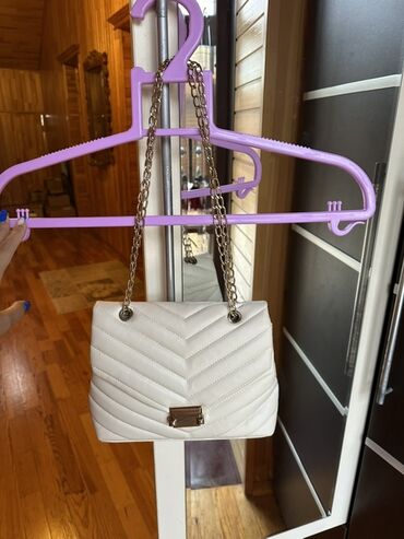 Çantalar: Zəncirli çiyin çantaları seti - Model 1: Qırmızı rəngdə mini çiyin — 10