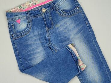 długie skarpety: 3/4 Children's pants 14 years, Cotton, condition - Very good