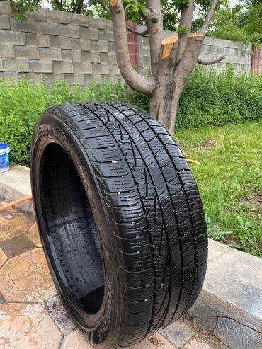 Шины и диски: Шины 235 / 45 / R 18, Всесезонная, Б/у, Комплект, GoodYear