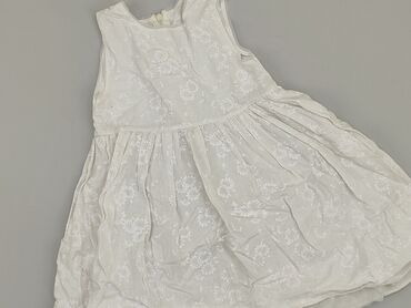 sukienki letnie białe haftowane: Dress, 2-3 years, 92-98 cm, condition - Good