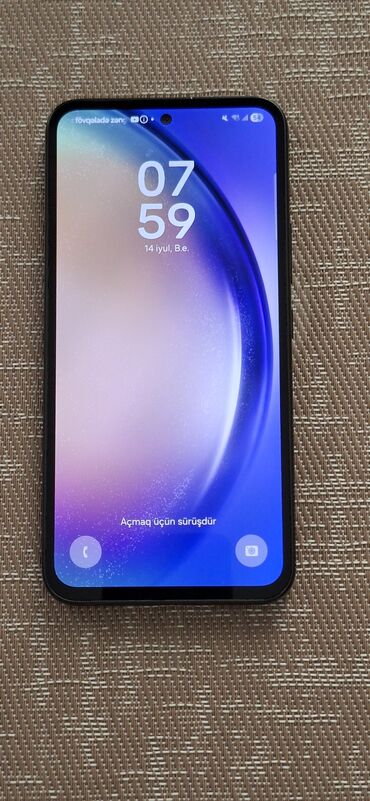 Samsung Galaxy A54 5G, 256 ГБ, цвет - Черный, Кнопочный, Сенсорный, Отпечаток пальца