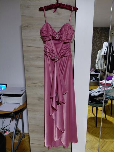 Haljine: 9Fashion Woman M (EU 38), bоја - Roze, Večernji, maturski, Na bretele — 4
