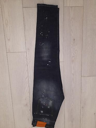 dsquared2: DSQUARED2 “Skater Jean” kişi cins şalvarı.70manata alınıb etiketi — 5