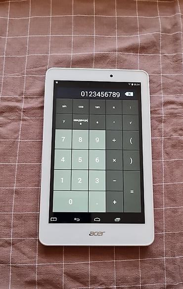 Tableti: Acer Iconia tablet – bele boje, sa Android okruženjem. Glavne — 3