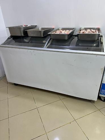 Холодильное оборудование: Dondurucu satilir 650azn.Tam ideal veziyyetdedi.Hec bir problemi — 1